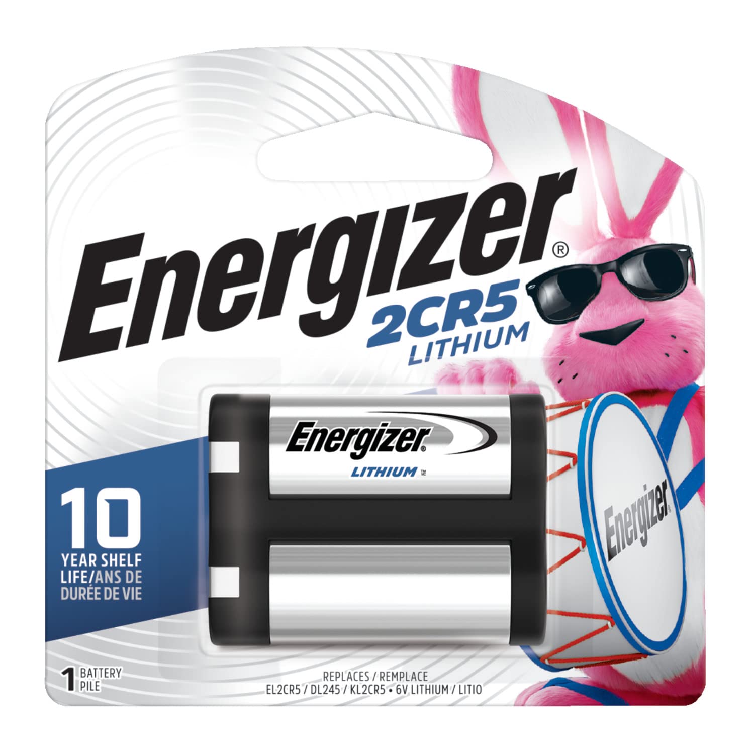 Energizer Advanced Photo Lithium Battery 6V - 1 Count - Long-Lasting Power for Digital Cameras, Flashlights & Medical Devices