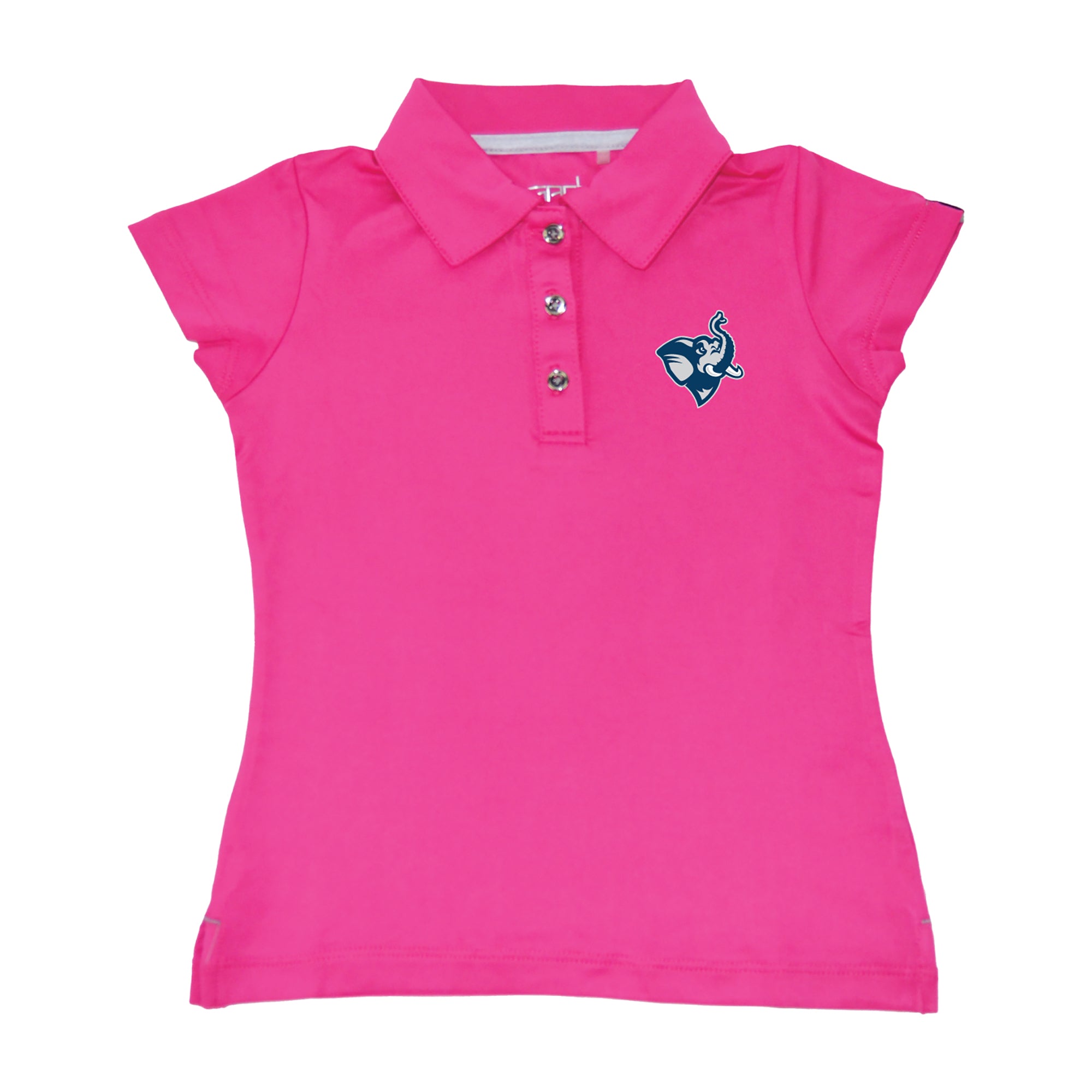 Tufts Jumbos Toddler Girls' Polo Shirt - Soft Cotton Short Sleeve Top for 2-5 Years Old - Perfect for School, Playdates & Casual Outings