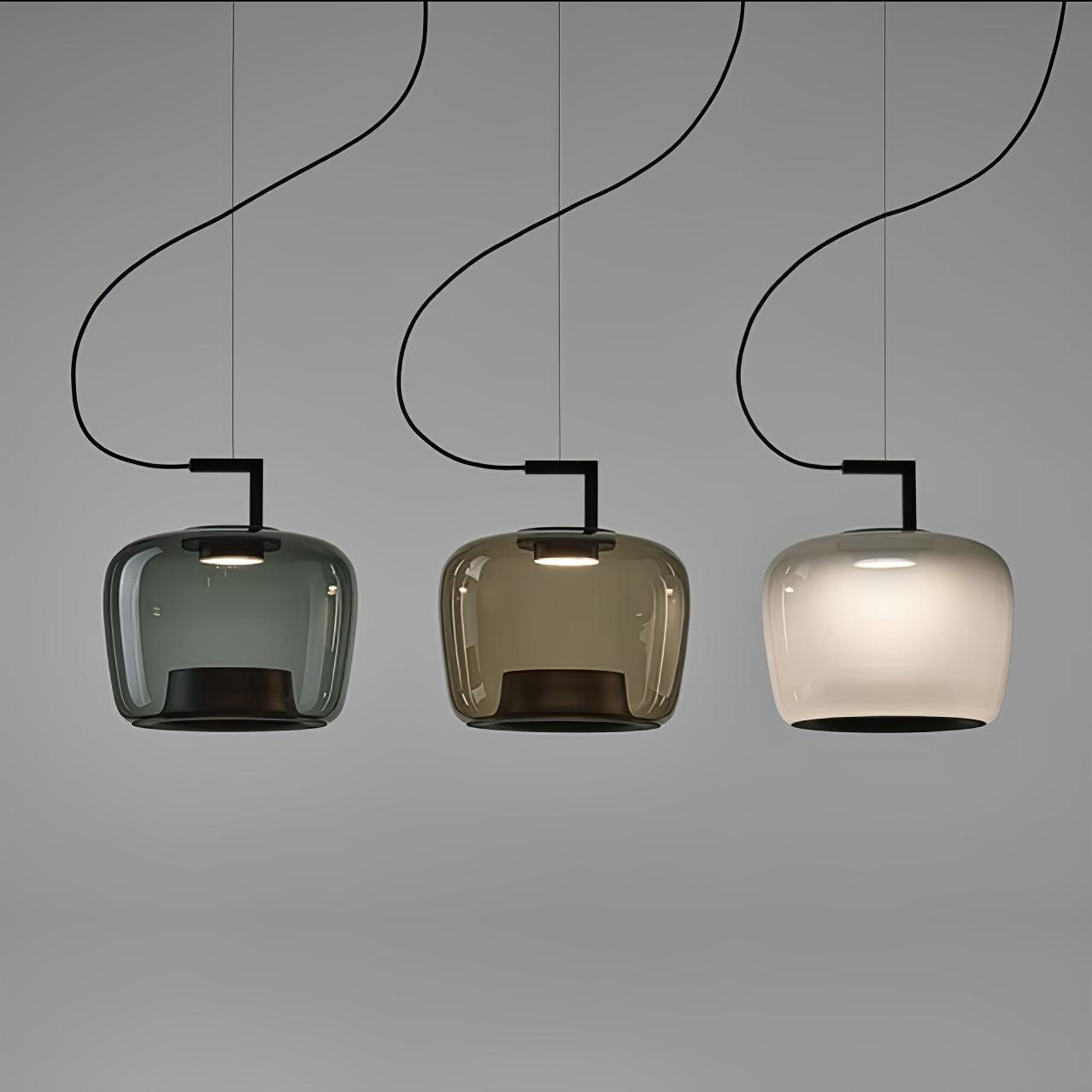 Modern Double Pendant Lamp - Adjustable Hanging Light Fixture for Kitchen Island, Dining Room, and Living Room Decor