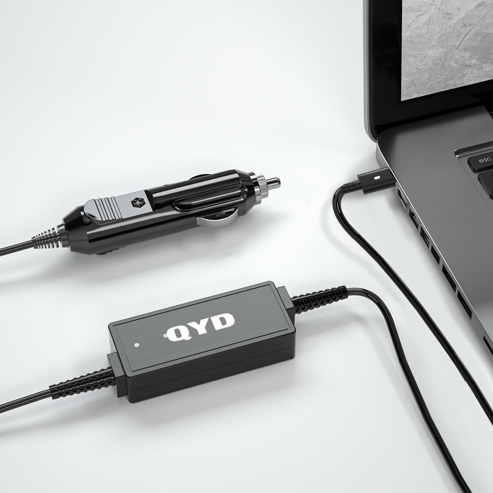 65W USB Type-C Fast Car Charger for Laptop - Compatible with MacBook Pro 13.3 A1706/A1708, Lenovo Yoga 720/910/920/X1 Carbon, Razer Blade, ASUS, Dell, Acer Notebooks - Perfect for Road Trips & Business Travel Charging