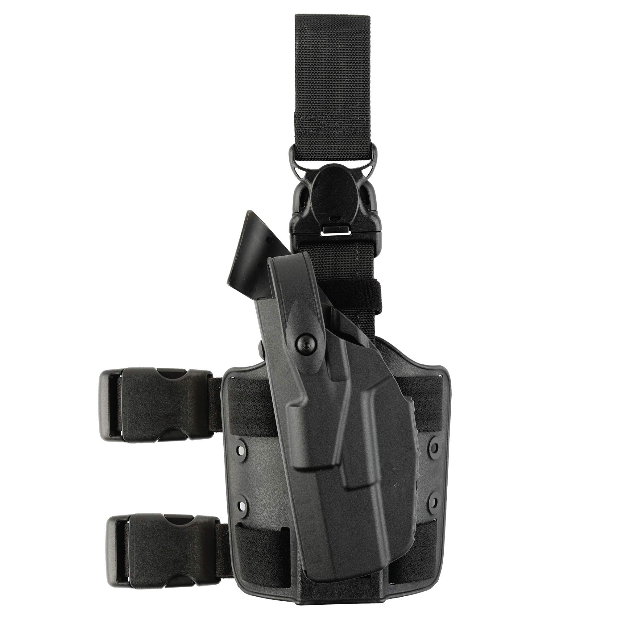 Safariland 7005 SLS Tactical Thigh Holster - Left Hand Draw, Quick Release Leg Strap for Secure Carry | Perfect for Law Enforcement, Military & Outdoor Shooting Activities