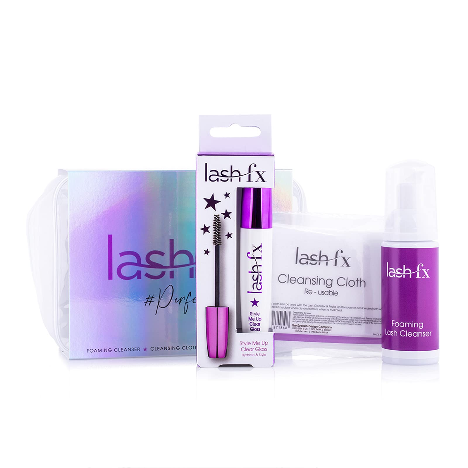 Lash FX Gift Set - Complete Eyelash Extension Kit for Volume & Length | Perfect for Bridal, Party & Everyday Glam Makeup