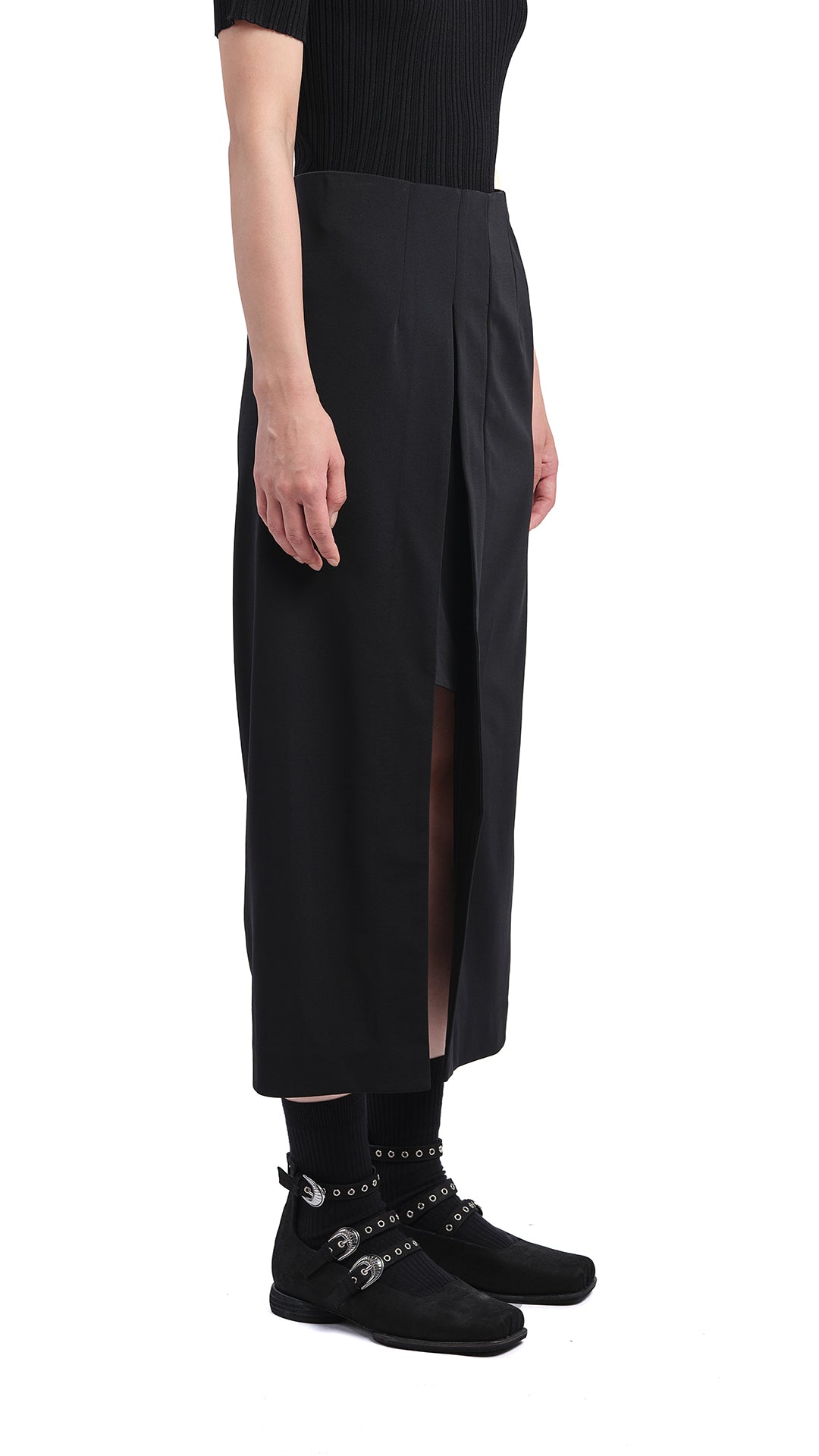 Stylish Pencil Split Skirt for Women - High Waist Office Work Formal & Casual Wear - Perfect for Business, Dating, and Everyday Outfits