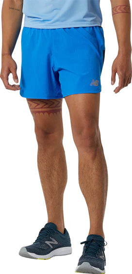 New Balance Men's 5-Inch Impact Running Shorts - Lightweight Quick-Dry Athletic Shorts for Running, Gym & Workout - Comfortable Stretch Fabric with Side Pockets