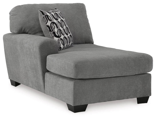 Birkdale Court 3-Piece Sectional Sofa with Left-Hand Facing Chaise - Modern Living Room Furniture for Small Spaces & Family Gatherings