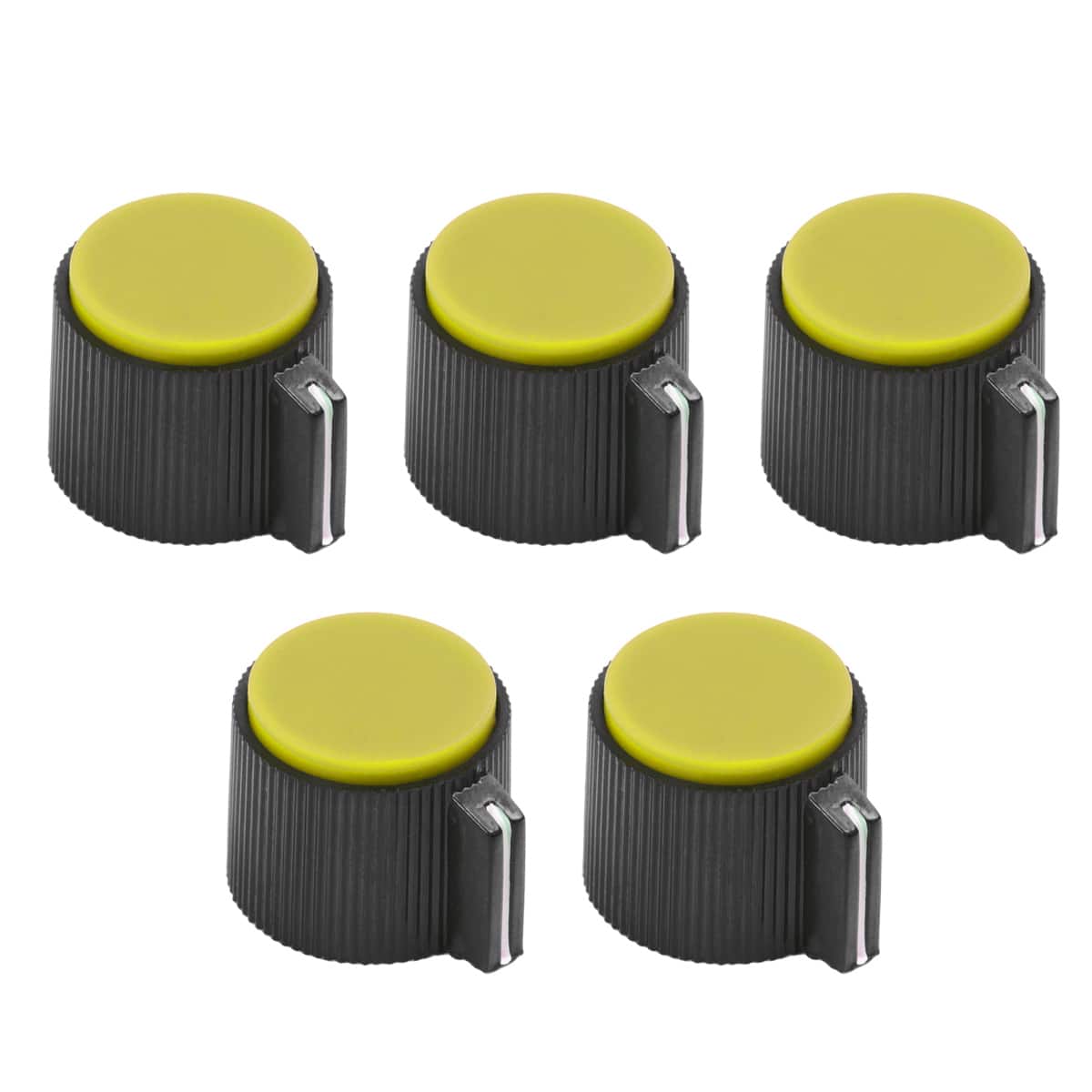 Anderson Five Pack Knob Set Replacement for Minelab Excalibur Metal Detector - Durable Control Knobs for Underwater & Beach Metal Detecting