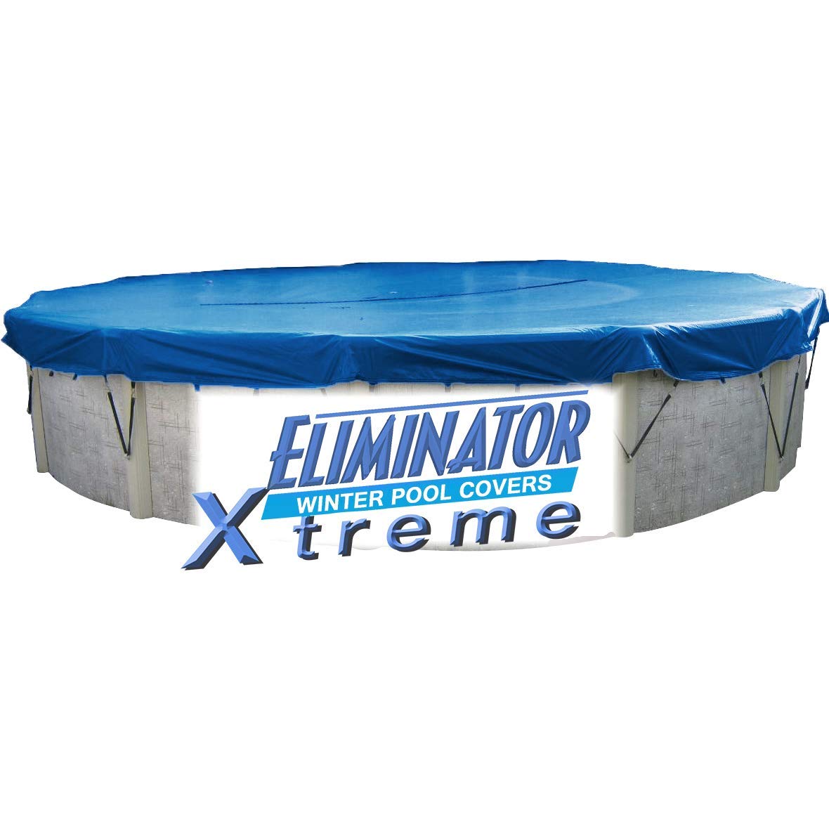 12-Foot Round Above Ground Pool Winter Cover - Heavy Duty, UV Resistant, Snow & Wind Protection - Perfect for Winterizing and Protecting Your Pool from Debris