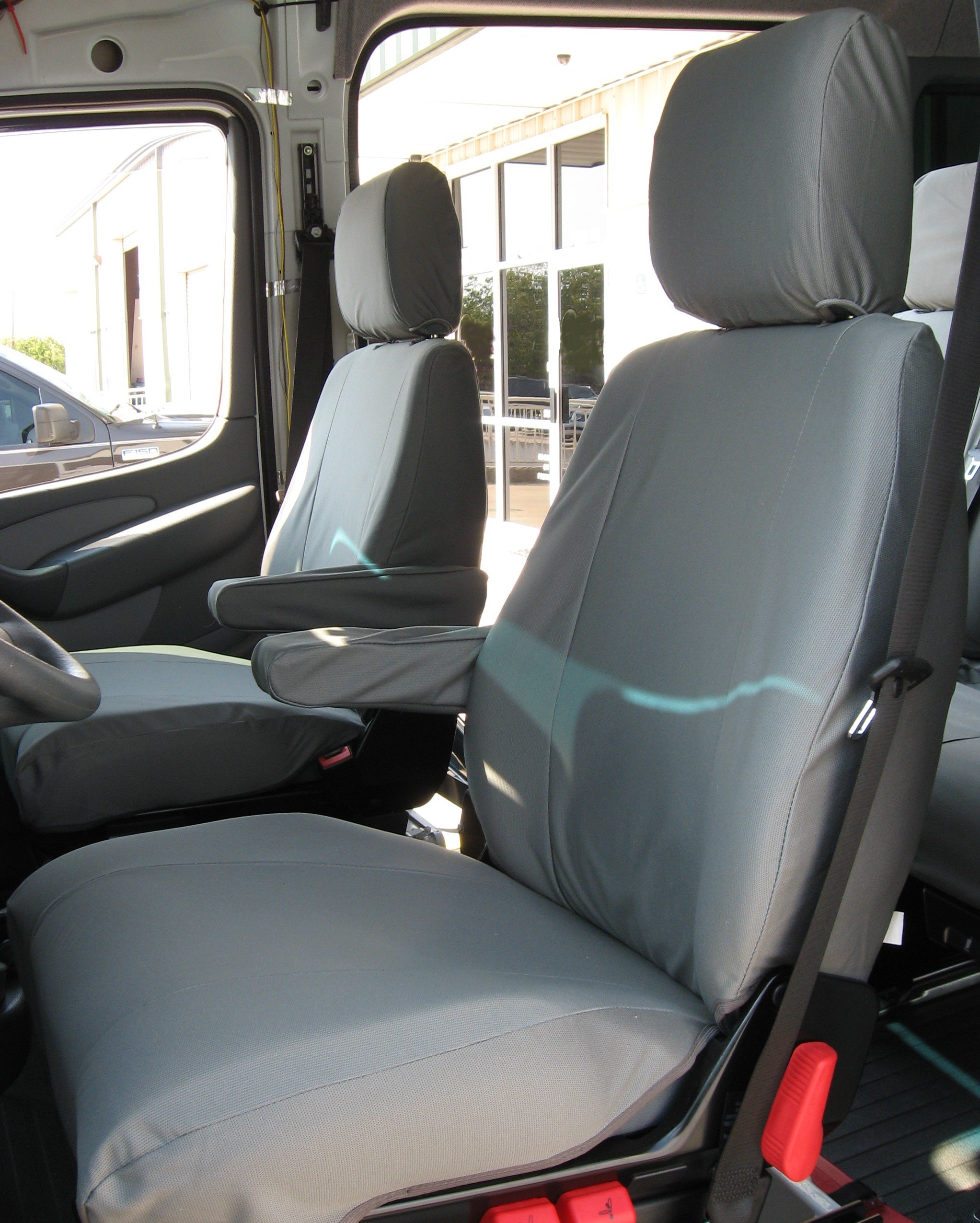**Durafit Custom Seat Covers for 2002-2011 Sprinter Passenger Van - Perfect Fit Bucket Seat Covers | Durable & Stylish Protection for Road Trips & Daily Commutes**
