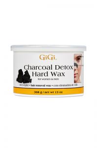 GIGI Hard Wax Beans 14oz - Charcoal Detox Wax for Hair Removal, Bikini, Face & Body - Professional Salon Quality Waxing Kit for Smooth Skin at Home