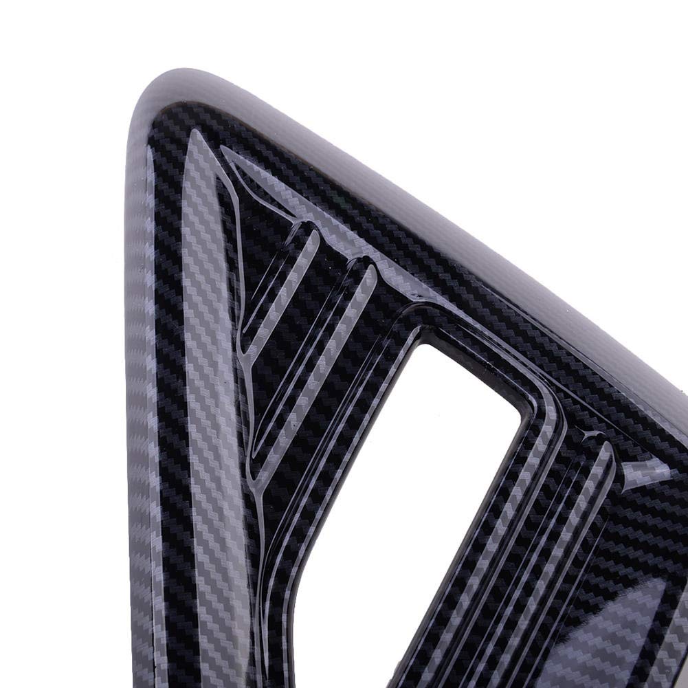 Carbon Fiber Fog Lamp Covers for Kia Cerato 2019-2020 - ABS Rear Fog Light Decoration with 2-Piece Set - Upgrade Your Car's Style for Night Driving & Custom Look