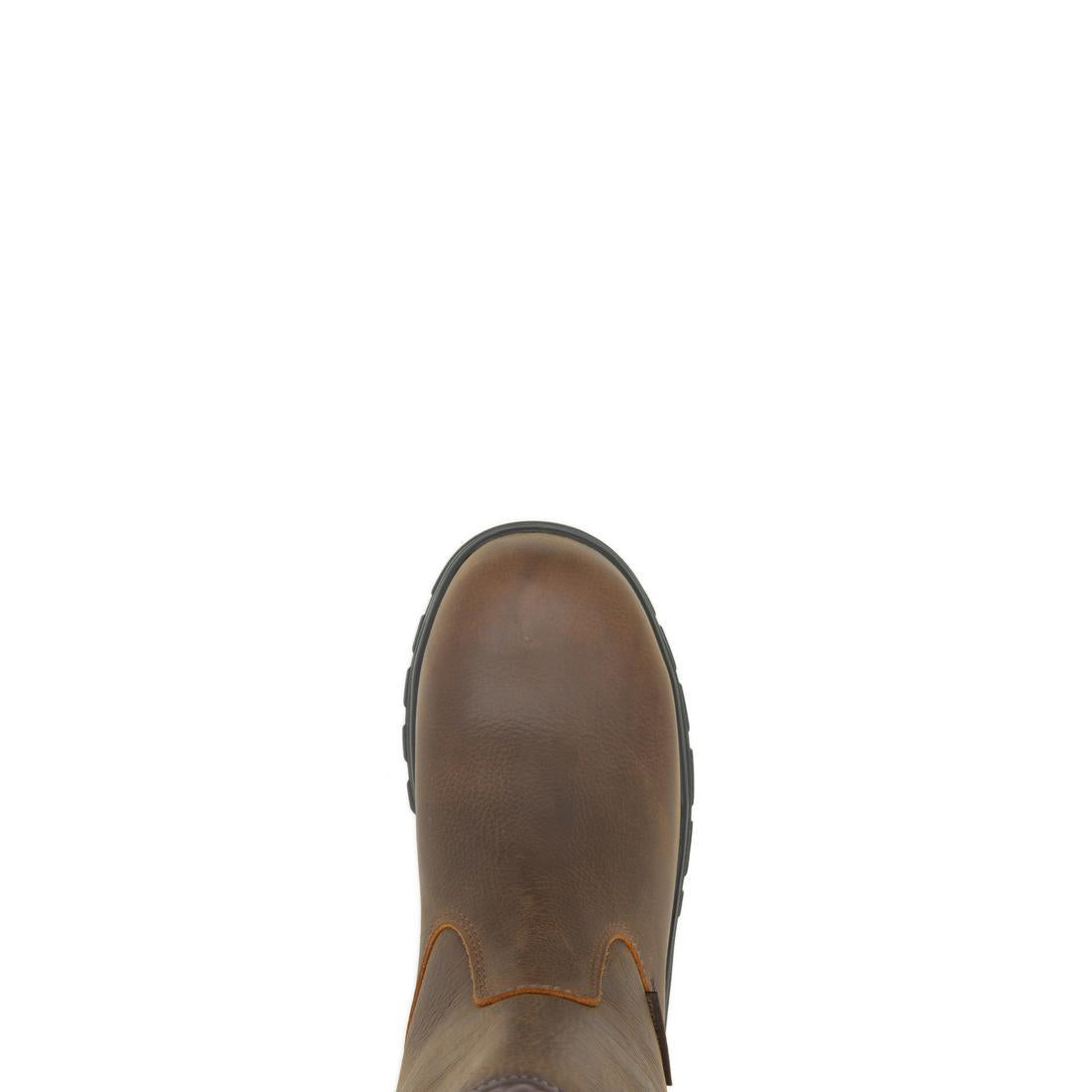 Carlsbad Waterproof Steel Toe Pull On Work Boot