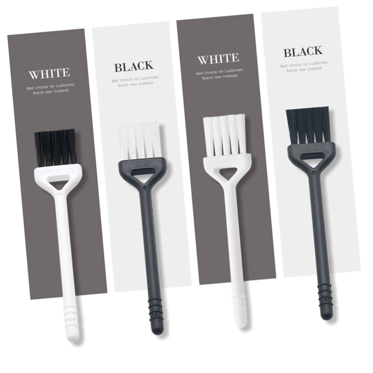 HOMSFOU 60 Pcs Electric Razor & Hair Clipper Cleaning Brush Set - Mini Power Duster for Trimmer, Camera, Electronics & Car ABS - Professional Cleaning Kit for Barbershops, Home Grooming & Device Maintenance