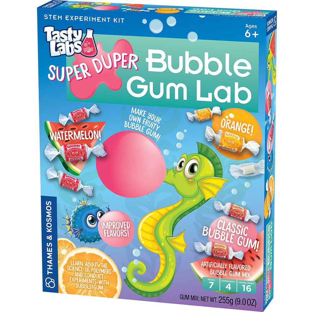 Super Duper Bubble Gum Lab Kit - Fun Science Experiment for Kids, DIY Bubble Gum Making Set - Perfect for Birthday Parties, Classroom Activities & STEM Learning