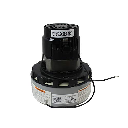 Ametek Lamb 2 Stage Ball/Ball AIR Flow Series Vacuum Motor Replacement Part #119503-13 - Compatible with Industrial & Commercial Vacuum Systems for Dust Collection & Material Handling