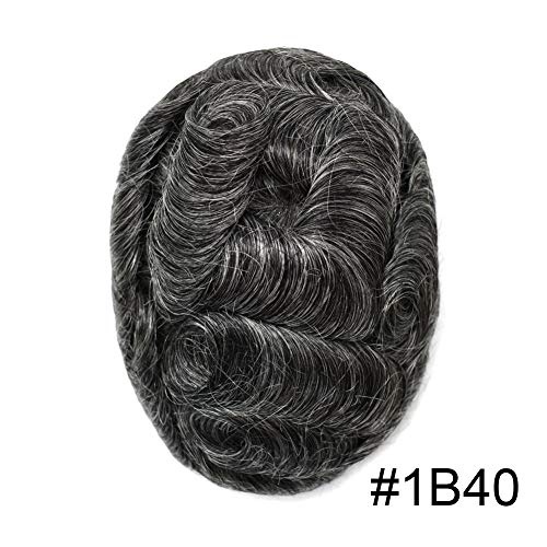 #1B40 1B# OFF BLACK WITH 40% SYNTHETIC GREY-120% medium light to medium density