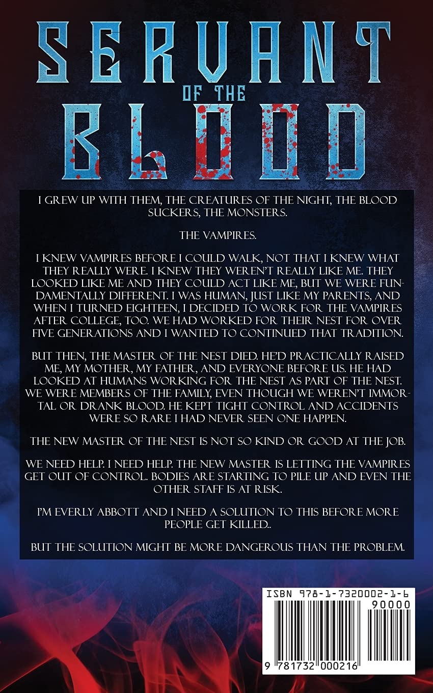 Servant of the Blood (Everly Abbott) - Paranormal Vampire Romance Novel for Adults - Perfect for Dark Fantasy Lovers & Late-Night Reading