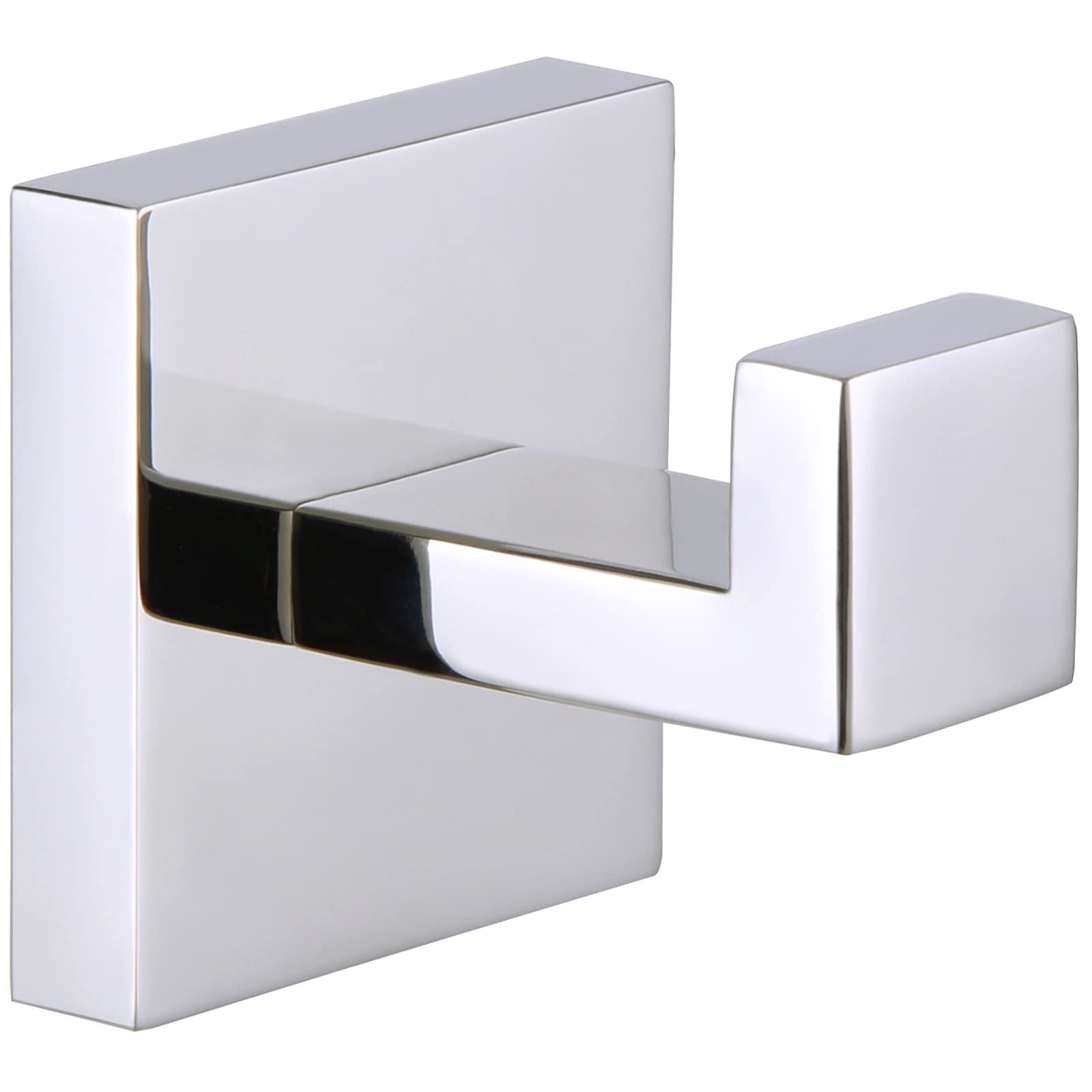 Stainless Steel Bathroom Towel Hook - SUS 304 Shower Robe Hanger, Wall Mounted Coat Hook with Polished Chrome Finish - Perfect for Bathroom, Kitchen, Bedroom & Entryway Organization