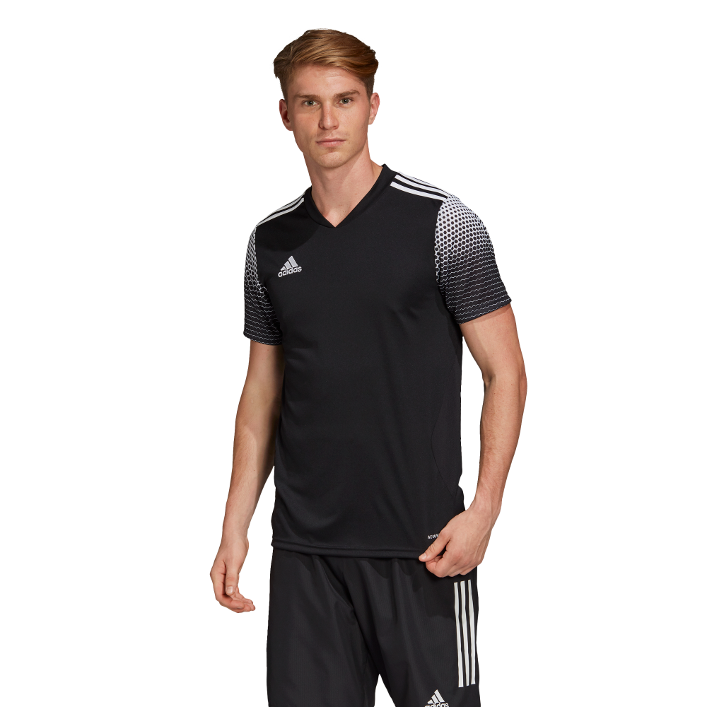 Adidas Regista 20 Soccer Jersey - Black & White Official Football Shirt for Men - Perfect for Training, Matches & Fan Wear
