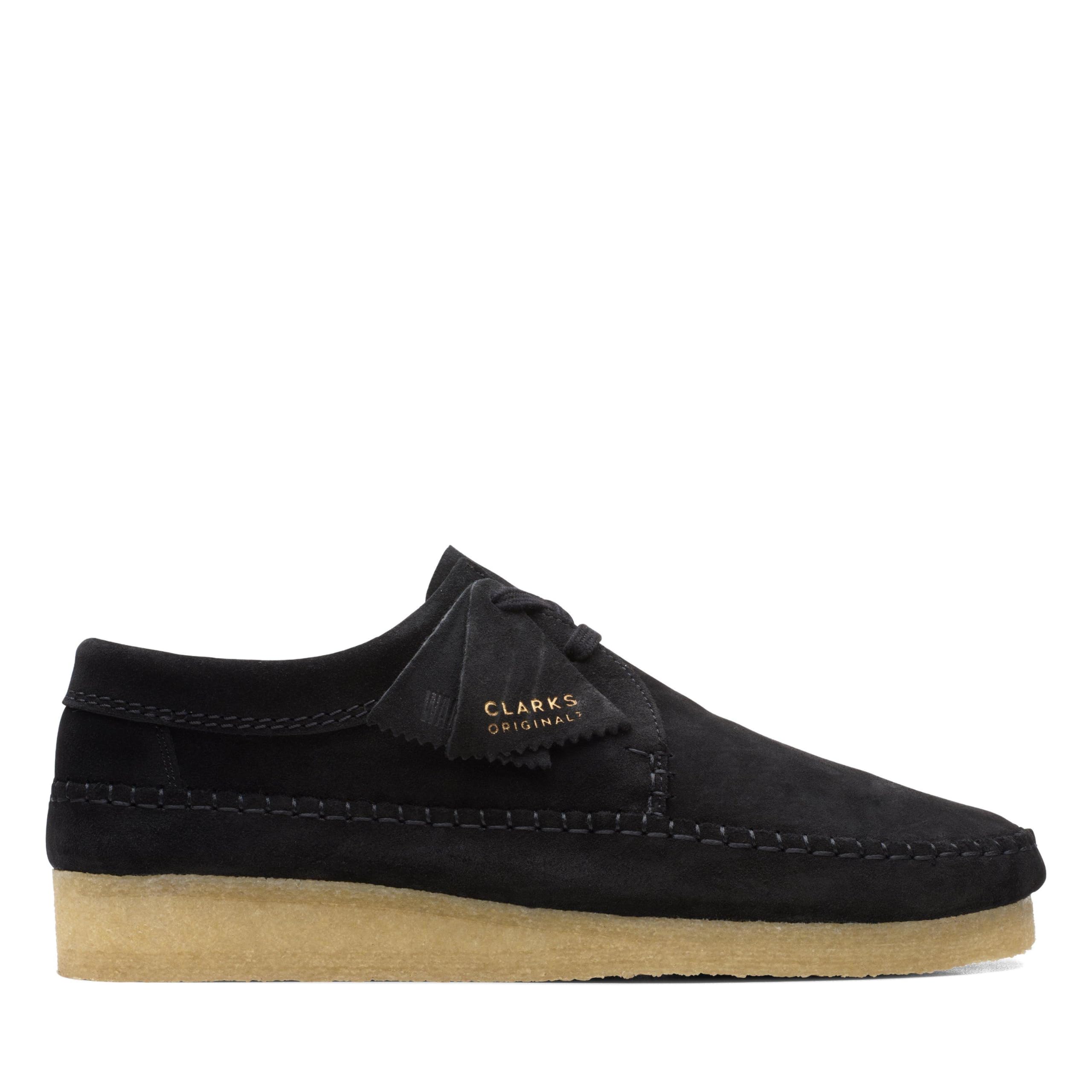 Clarks ORIGINALS Men's Weaver Suede Casual Shoes | Comfortable Slip-On Loafers for Everyday Wear, Office & Travel