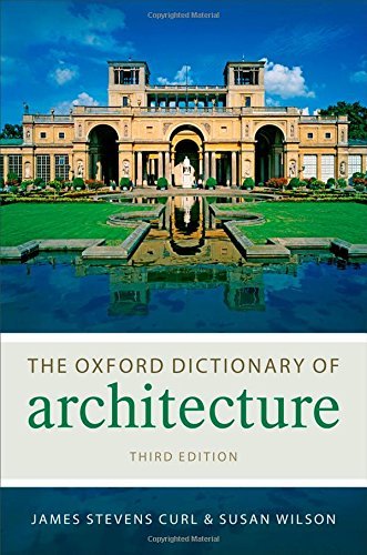 The Oxford Dictionary of Architecture by James Stevens Curl | Hardcover Edition | Architecture Reference Book for Students & Professionals | Perfect for Home Libraries & Design Studios