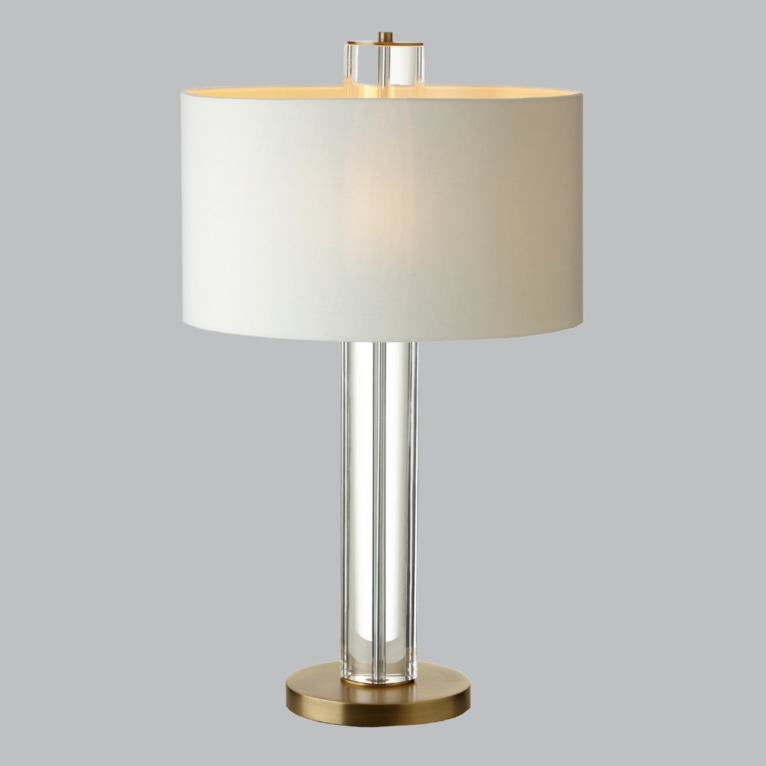Vintage Briar Table Lamp with Antique Brass Finish - E14 Bulb Base for Living Room, Bedroom, or Office Decor