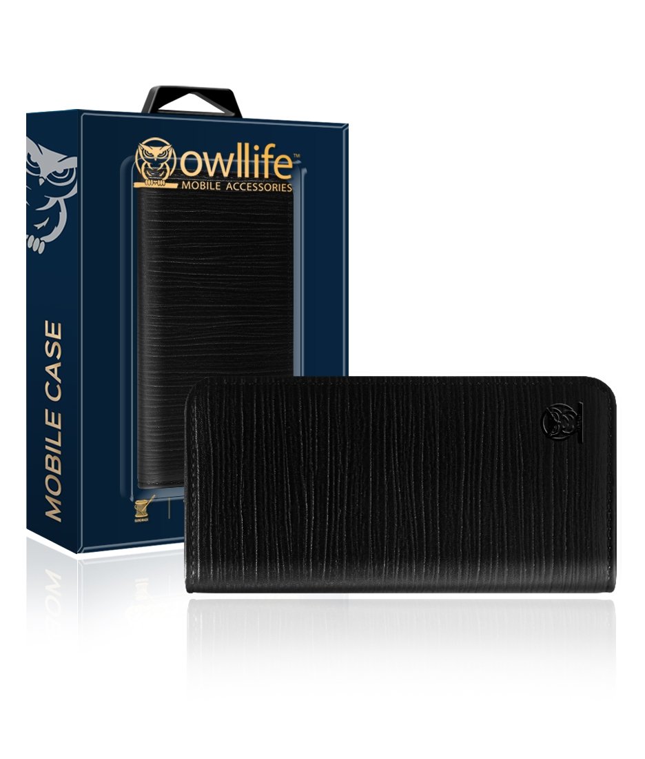Classic Slim Wallet Case for iPhone 6/6S - Black | RFID Blocking | Ultra Thin Protective Cover | Perfect for Everyday Use & Travel
