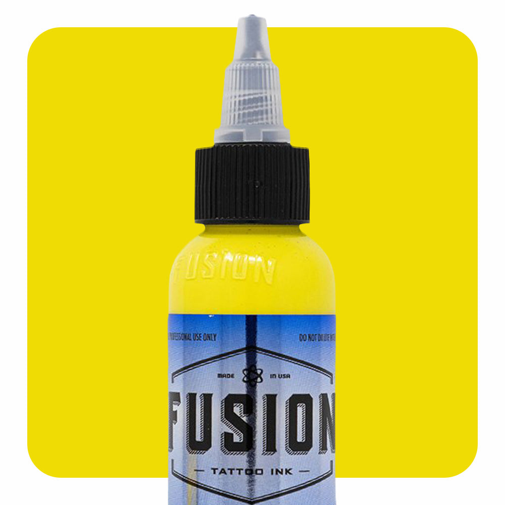 Premium Gradient Yellow 3-Pack Tattoo Ink Set - 1oz Bottles for Professional Tattoo Artists - Perfect for Realism, Watercolor & Neo-Traditional Tattoos