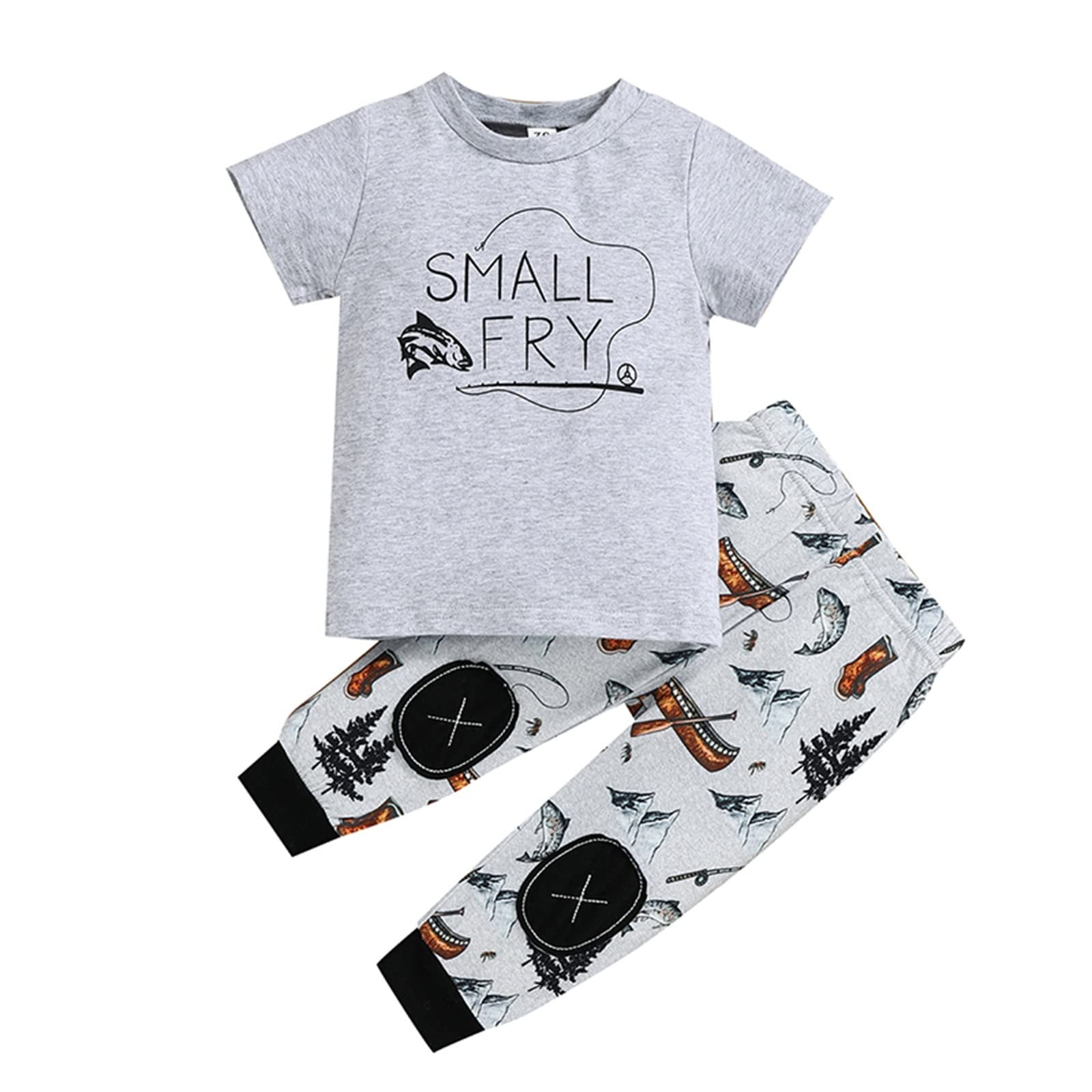 Newborn Baby Clothes Set - Cute Letter Print Short Sleeve T-Shirt & Pants Outfit for Boys & Girls | Summer Infant Wear | Perfect for Playdates, Family Photos & Daily Comfort