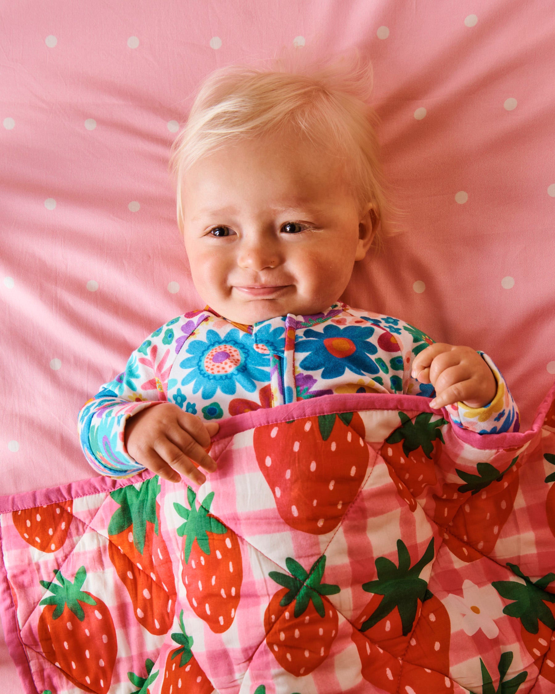 Organic Rainbow Flowers Long Sleeve Zip Romper for Babies - Soft & Comfortable Unisex Jumpsuit for Newborns, Infants & Toddlers - Perfect for Playtime, Outings & Photo Shoots
