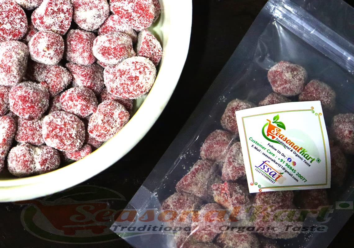 Authentic Punjabi Imli Candy & Tamarind Ladoo - 200g Khatta Meetha Swad - Traditional Indian Sweet & Sour Tamarind Treat | Perfect for Diwali Gifts, Tea Time Snacks & Dessert Lovers