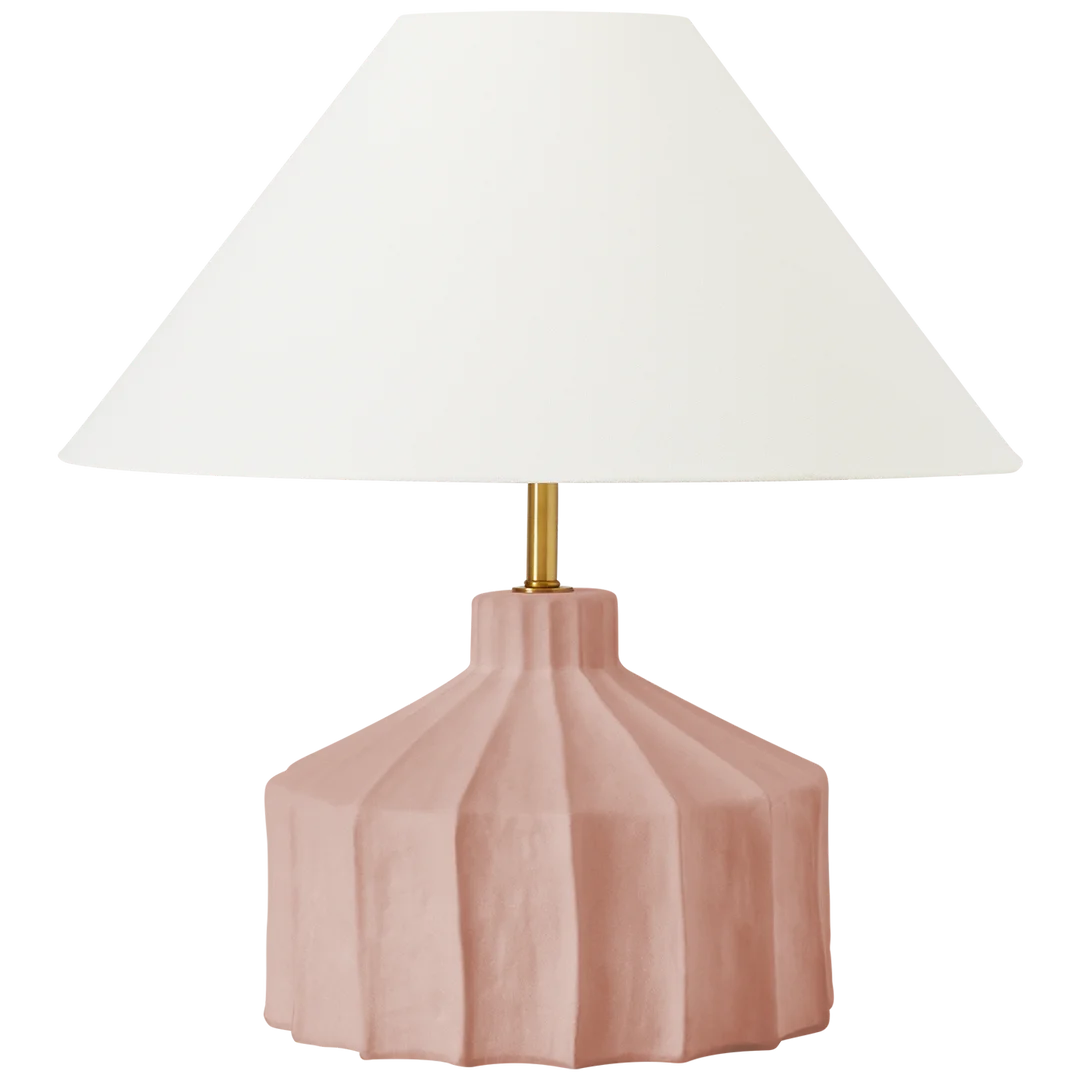 Santa Fe Table Lamp - Southwestern Style Handcrafted Ceramic Lamp for Living Room, Bedroom & Office - Warm Ambient Lighting for Home Decor