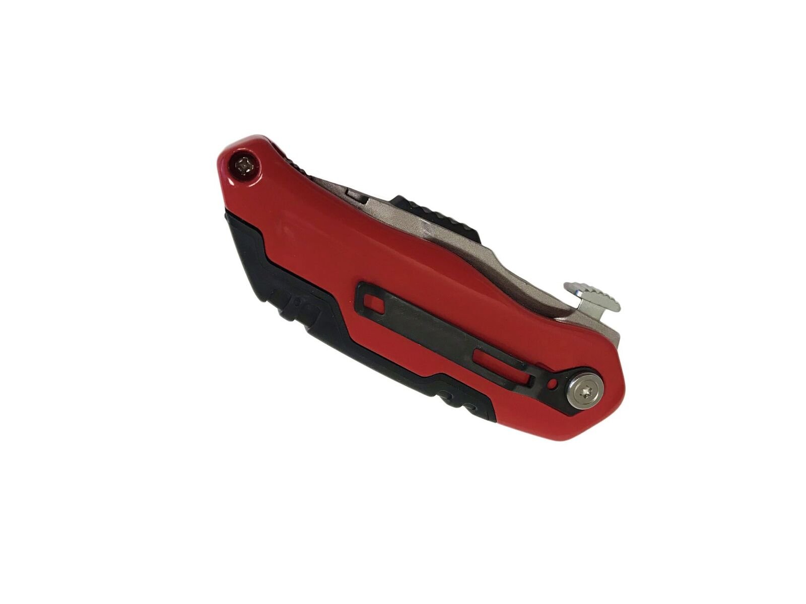 Retractable Utility Knife - Heavy Duty Folding Box Cutter with Safety Lock for Shipping, Packaging & DIY Projects | Sharp Stainless Steel Blade for Cardboard, Carpet & Craft Cutting
