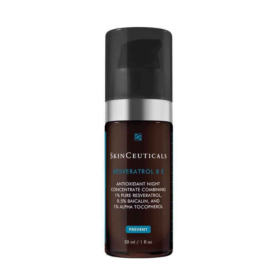 SkinCeuticals Resveratrol B E Antioxidant Night Serum - Anti-Aging & Skin Repair for Glowing Complexion | Perfect for Nighttime Skincare Routine & Dry Skin Treatment