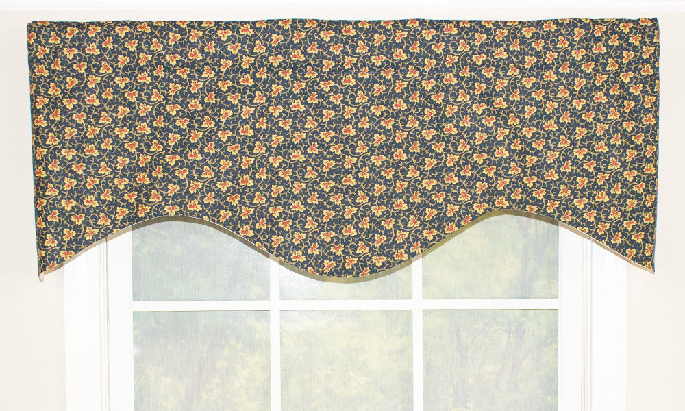 Elegant Lelah Cornice Valance Window Treatment - Perfect for Living Room, Bedroom & Kitchen Decor