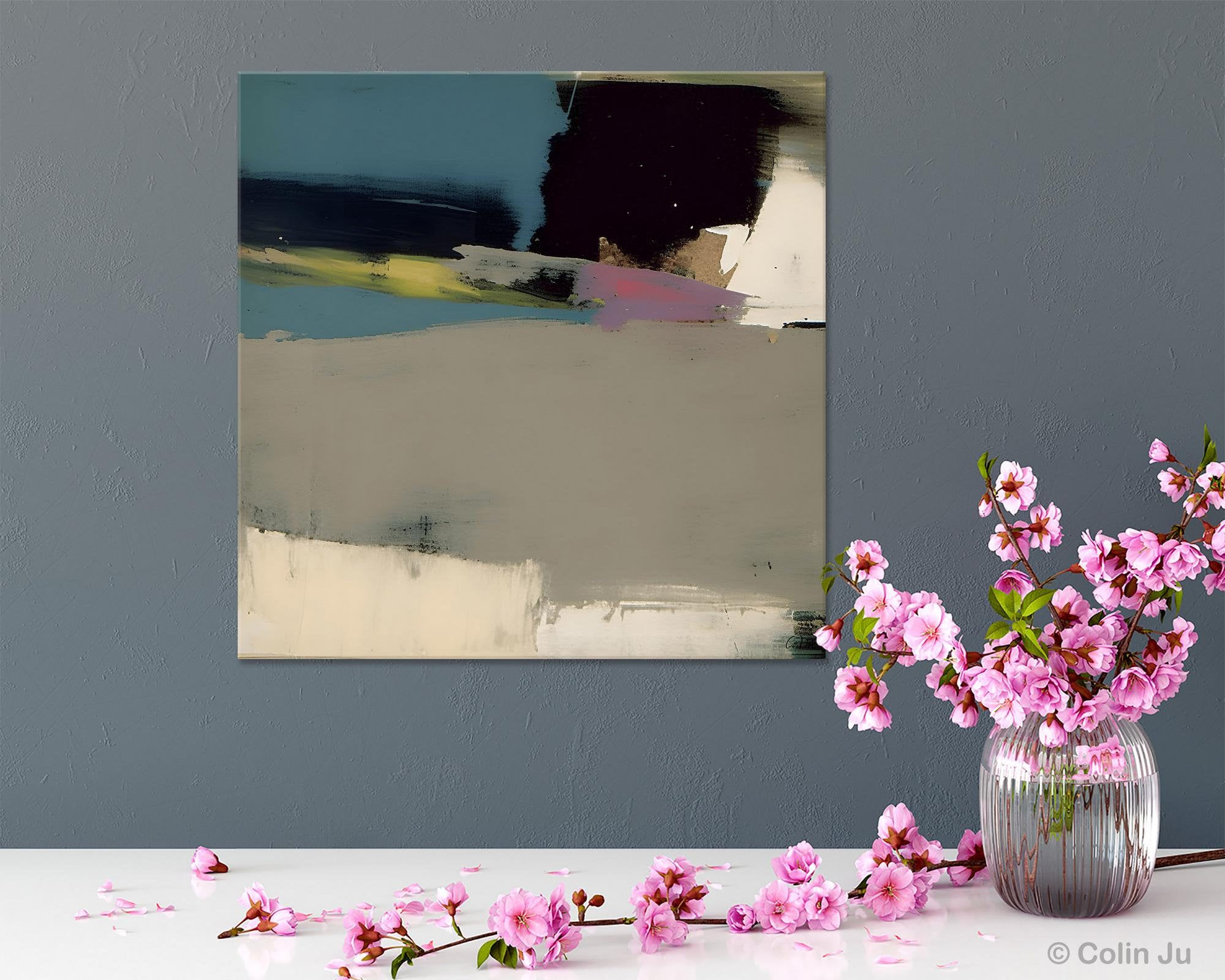 Abstract Wall Art for Bedroom & Dining Room - Modern Acrylic Canvas Paintings - Extra Large Contemporary Artwork - Perfect for Home Decor & Office Wall Decor