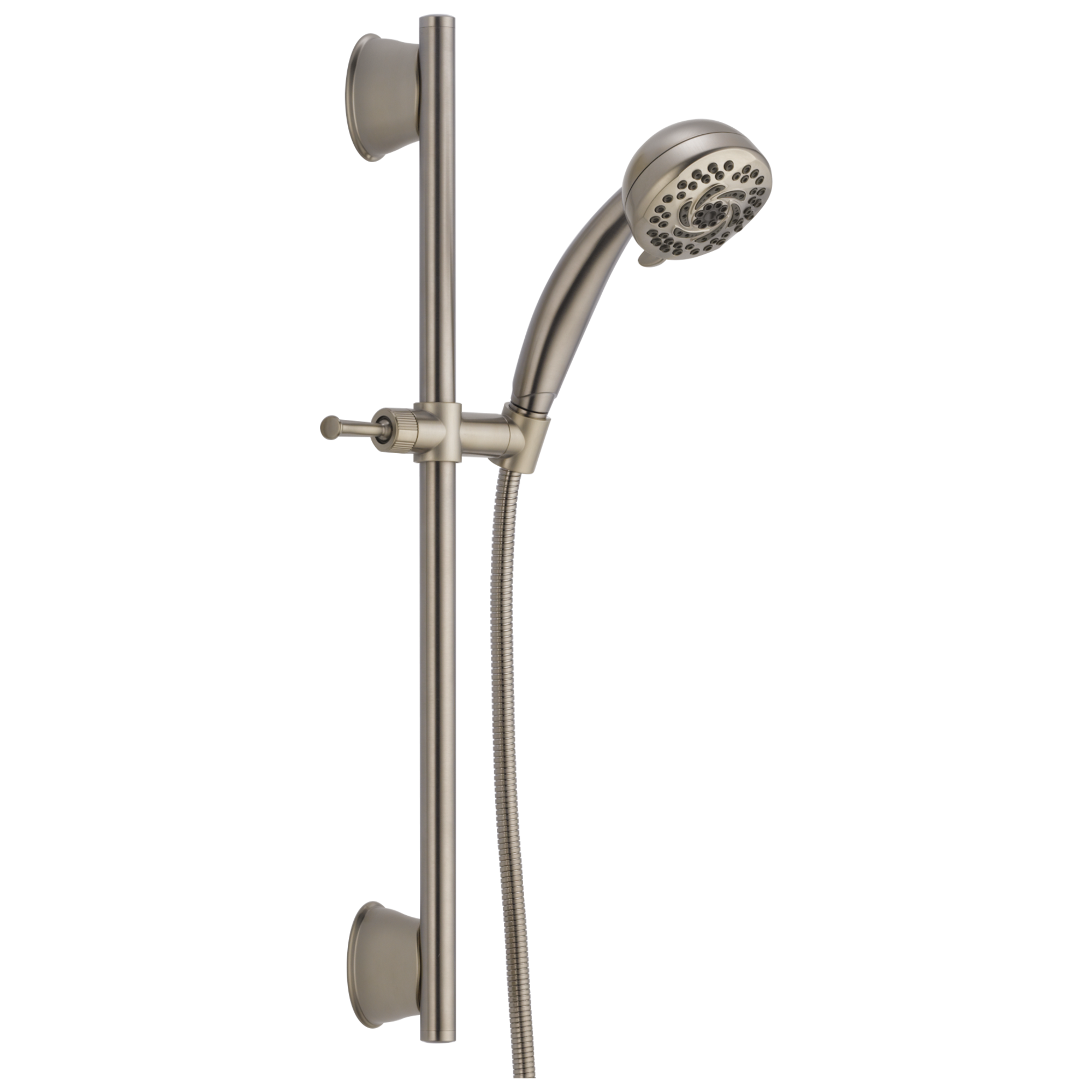 Delta 5-Setting Hand Shower with Slide Bar - Stainless Steel (Model 51599 SSDS) for Bathroom, Spa & Relaxation at Home