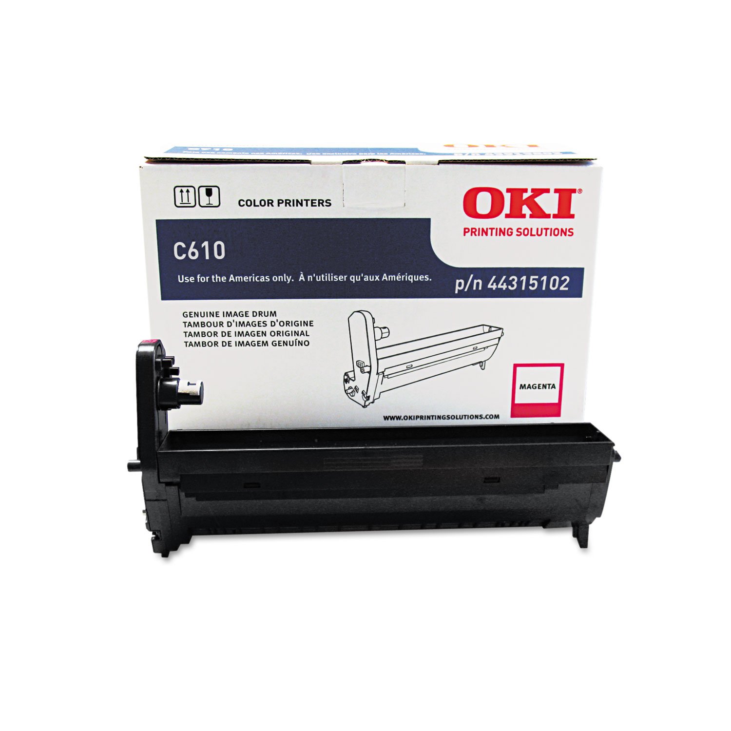 OKI 44315102 Imaging Drum Unit - Compatible with Oki Printers | High-Quality Replacement Toner Drum for Reliable Printing | Perfect for Office, Home & Business Use