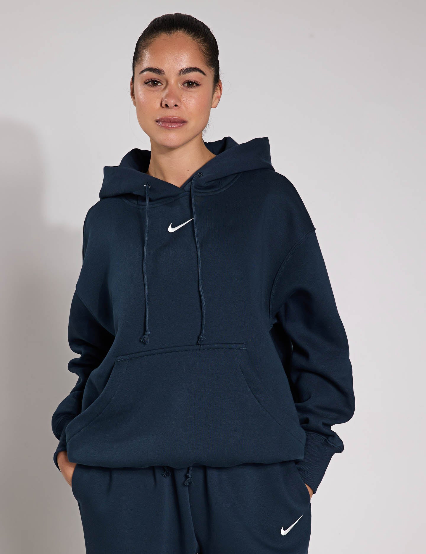 Phoenix Fleece Oversized Hoodie - Sportswear for Men & Women | Armory Navy/Sail | Cozy Winter Wear, Gym, Running & Casual Outfits