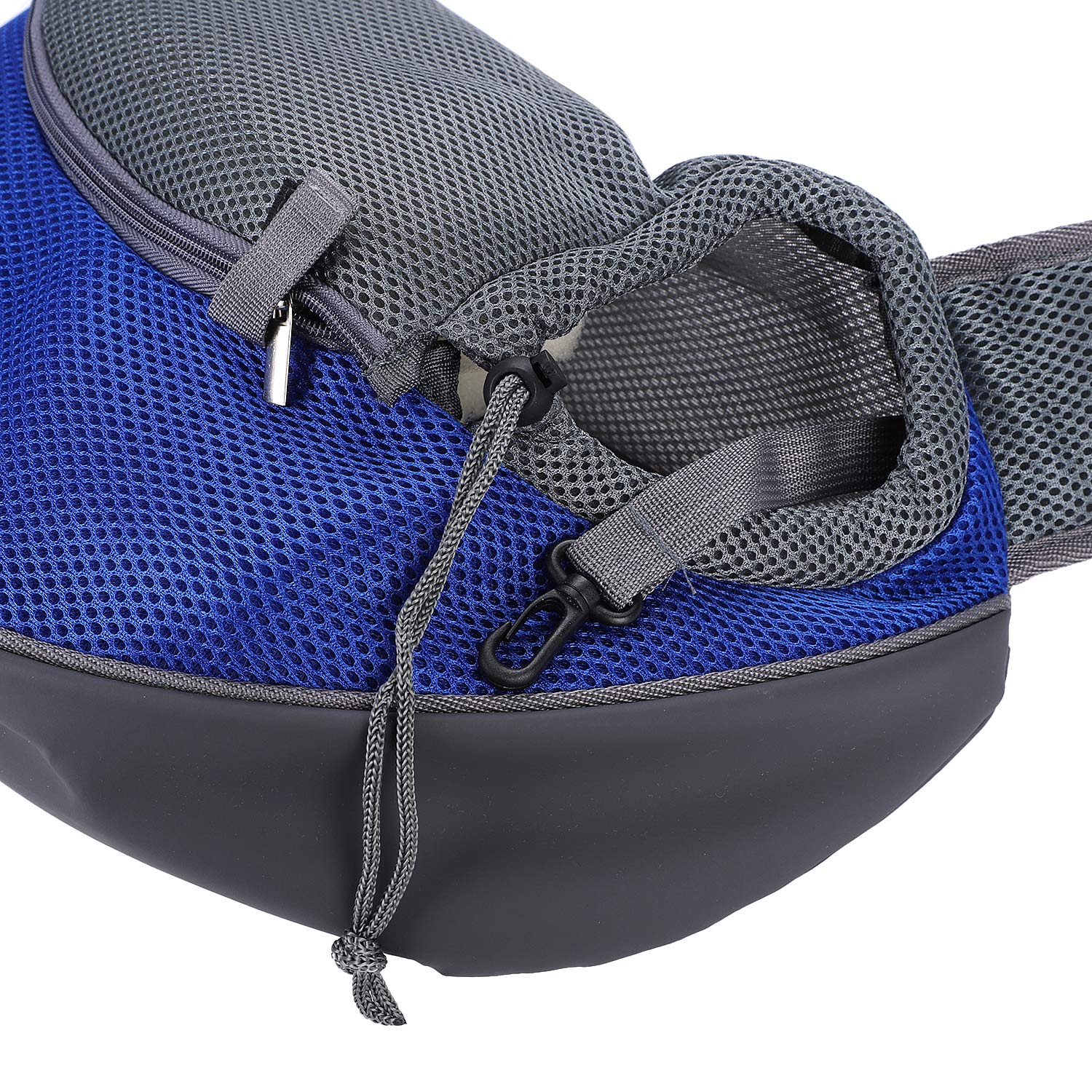 Hands-Free Adjustable Pet Carrier Sling for Small Dogs & Cats - Padded Shoulder Strap with Breathable Mesh Pocket - Lightweight Travel Tote Bag for Puppies & Small Animals - Perfect for Outdoor Adventures, Vet Visits & Daily Walks