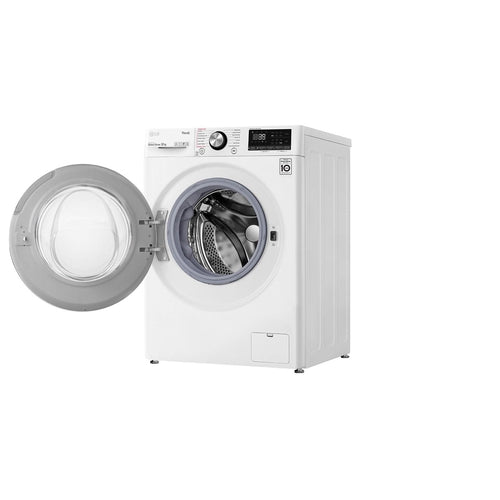 LG WV9 1412W 12KG/26.5lbs Large Capacity Front Load Washing Machine - Energy Efficient, Quiet Operation, White - Perfect for Apartments, Laundry Rooms & Smart Homes