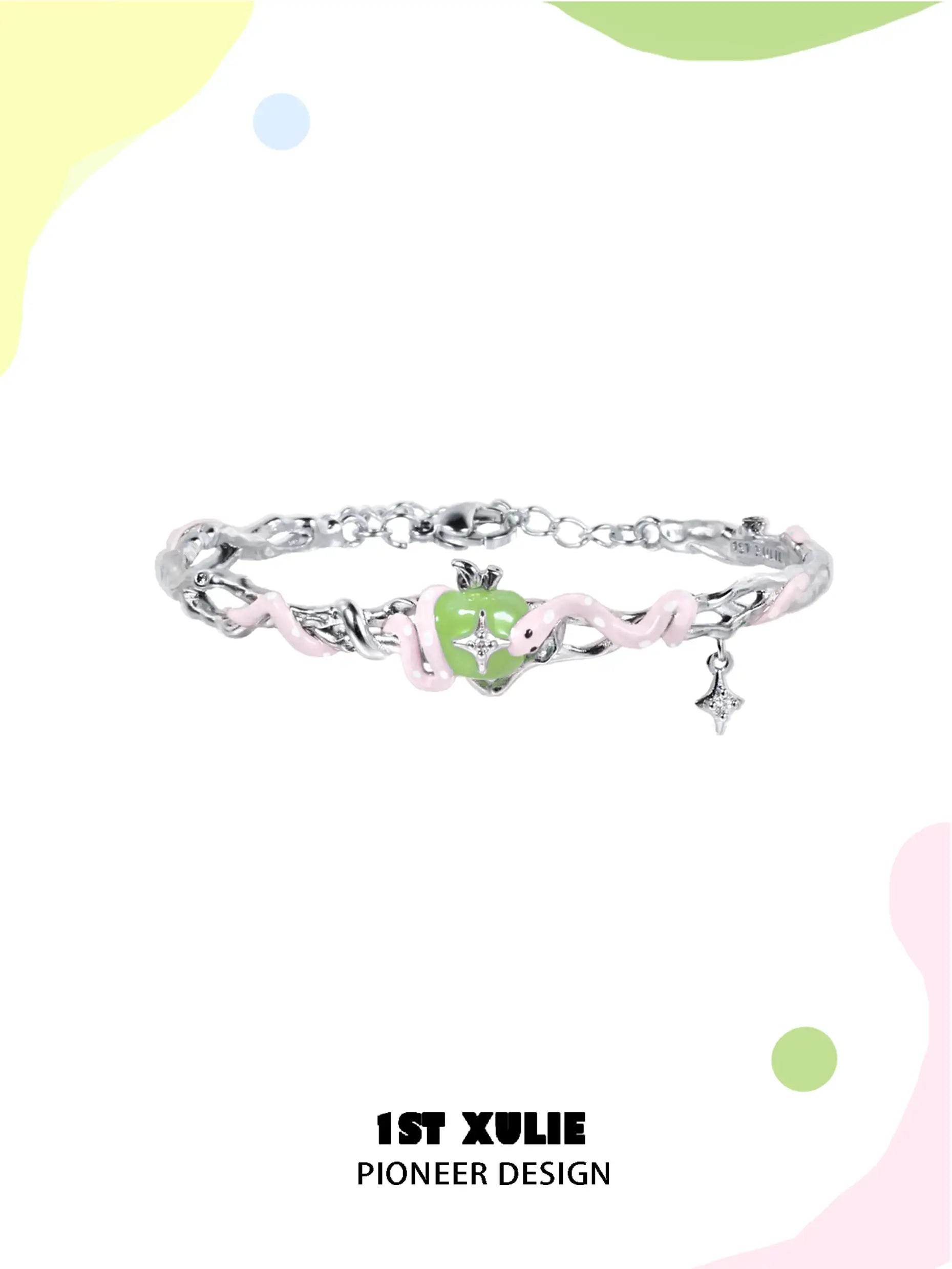 18K Platinum Plated Adjustable Open Bangle Bracelet for Women - Elegant Snake Design Jewelry for Party, Wedding & Everyday Wear