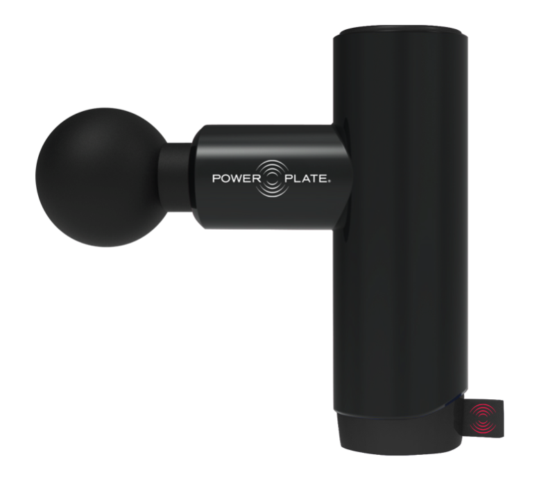 Power Plate Mini+ Deep Tissue Massage Gun for Muscle Pain Relief - Portable Percussion Therapy Device for Athletes, Gym Workouts & Recovery