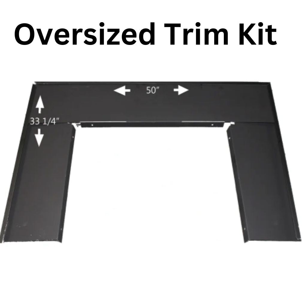 Model 74 NC Fireplace Insert Trim Kit - 2 Size Options for Gas & Electric Fireplaces | Perfect for Home Decor & Cozy Living Rooms