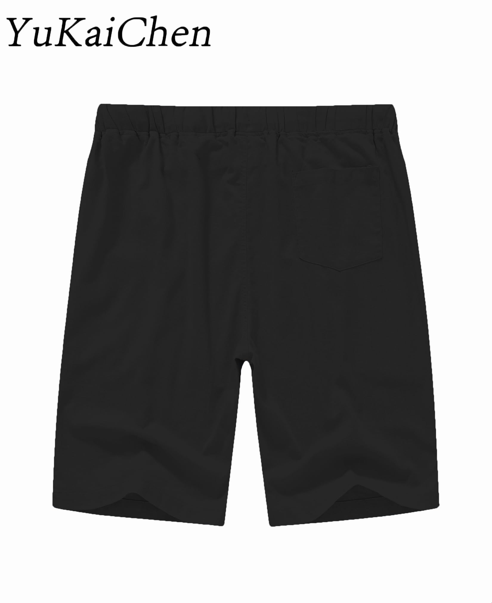 YuKaiChen Men's Casual Shorts with Drawstring - Lightweight Summer Shorts for Outdoor Activities, Travel & Lounge Wear