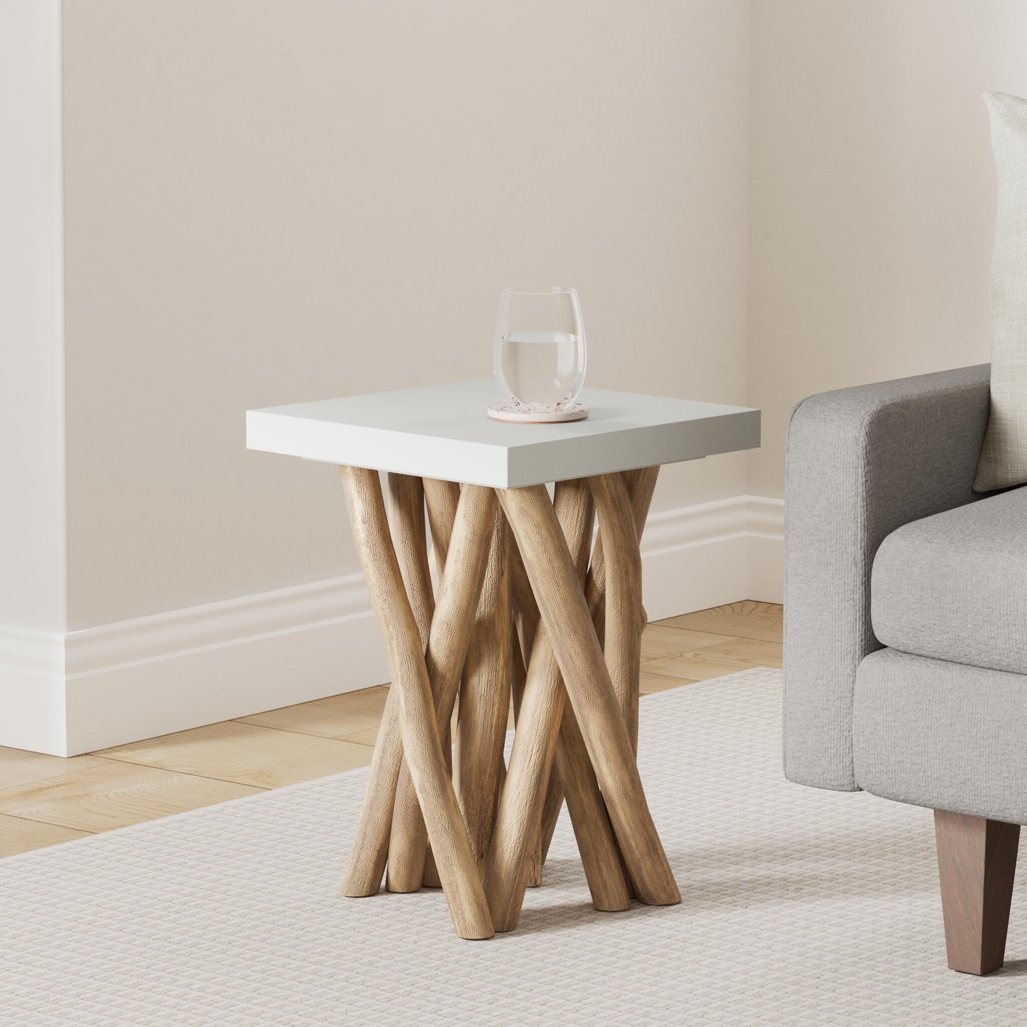 Safavieh Home Collection Grey Dining Table - Modern Kitchen & Dining Room Furniture for Small Spaces & Apartments