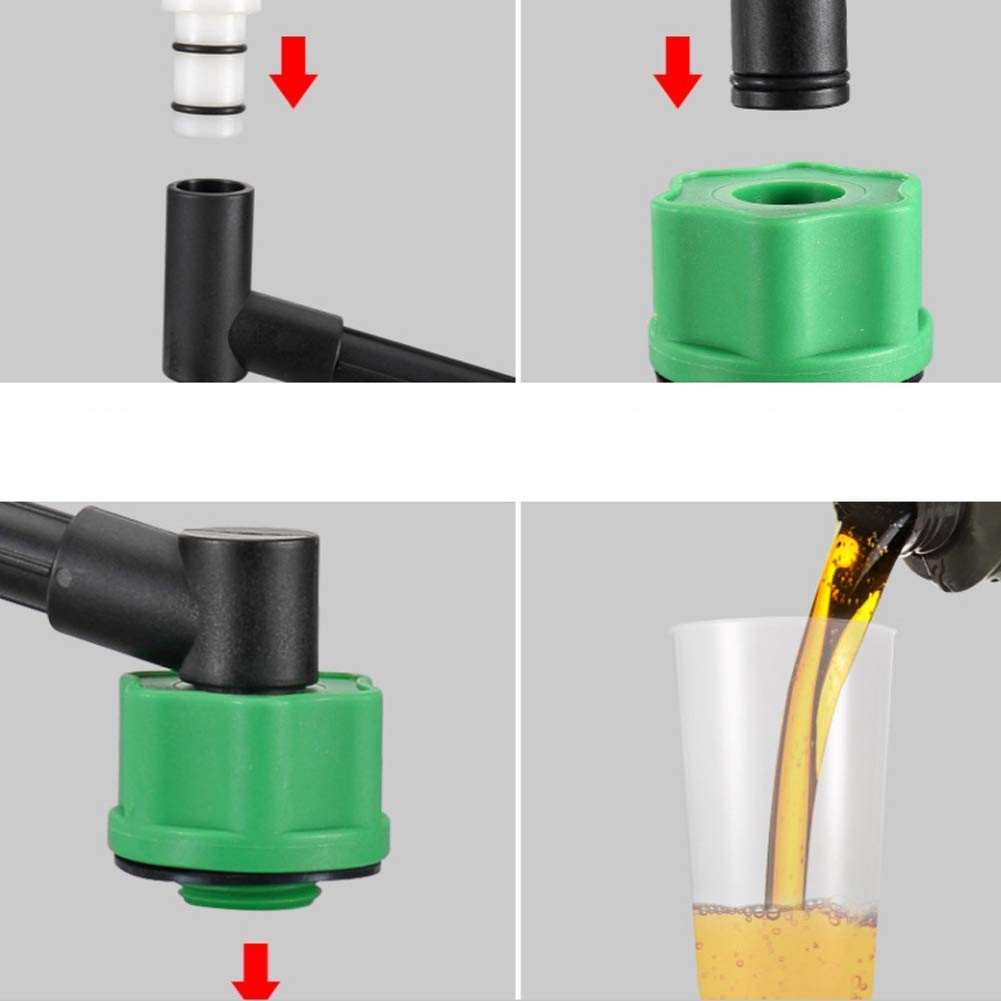 10Pcs Universal Car Oil Funnel Set with Swivel Offset Extension Tube - Engine Oil Fill Funnel Kit for Easy DIY Auto Maintenance & Fluid Transfer