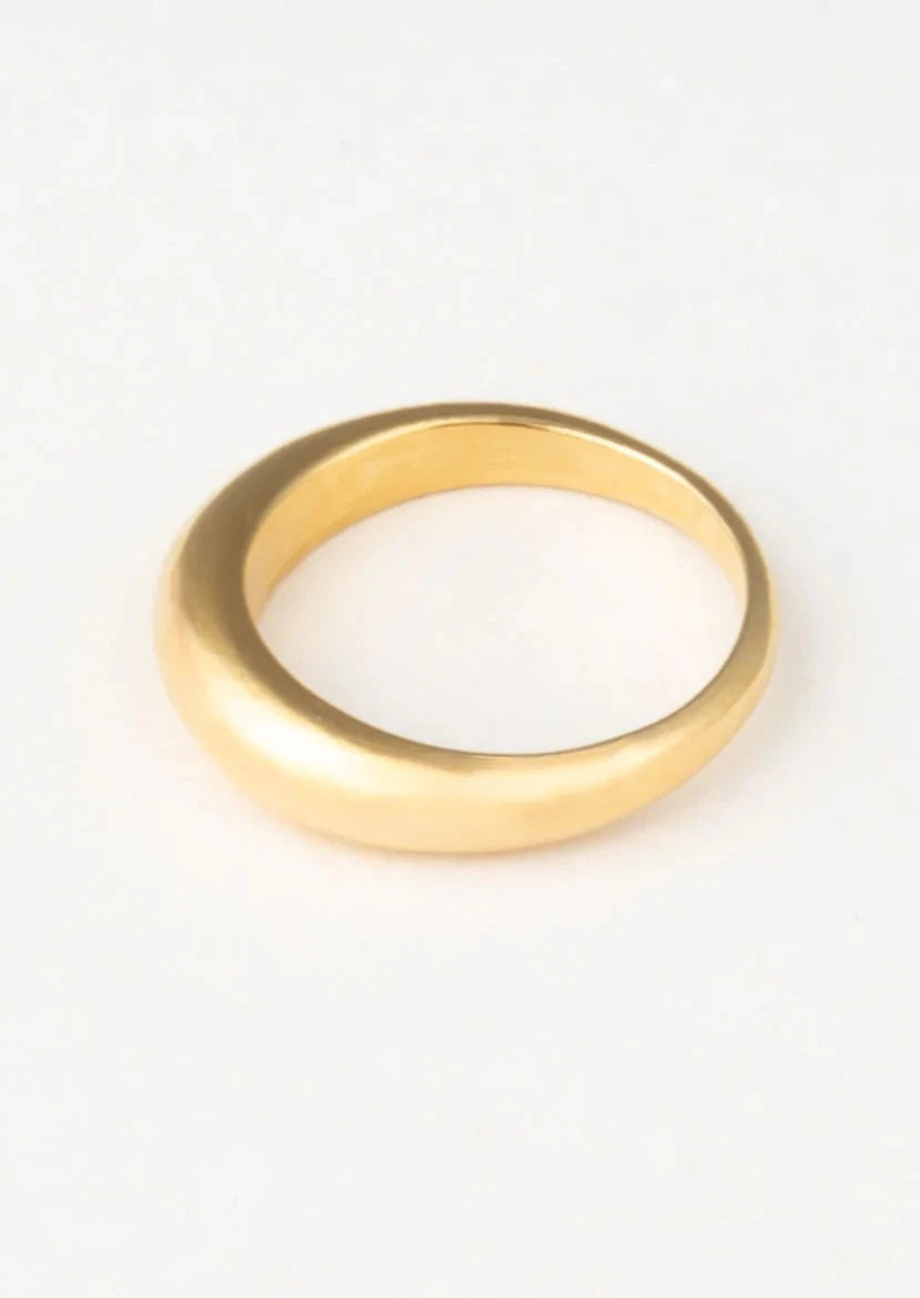 Dome Ring for Women - Elegant Minimalist Stackable Ring Set - Perfect for Everyday Wear, Gifts & Special Occasions