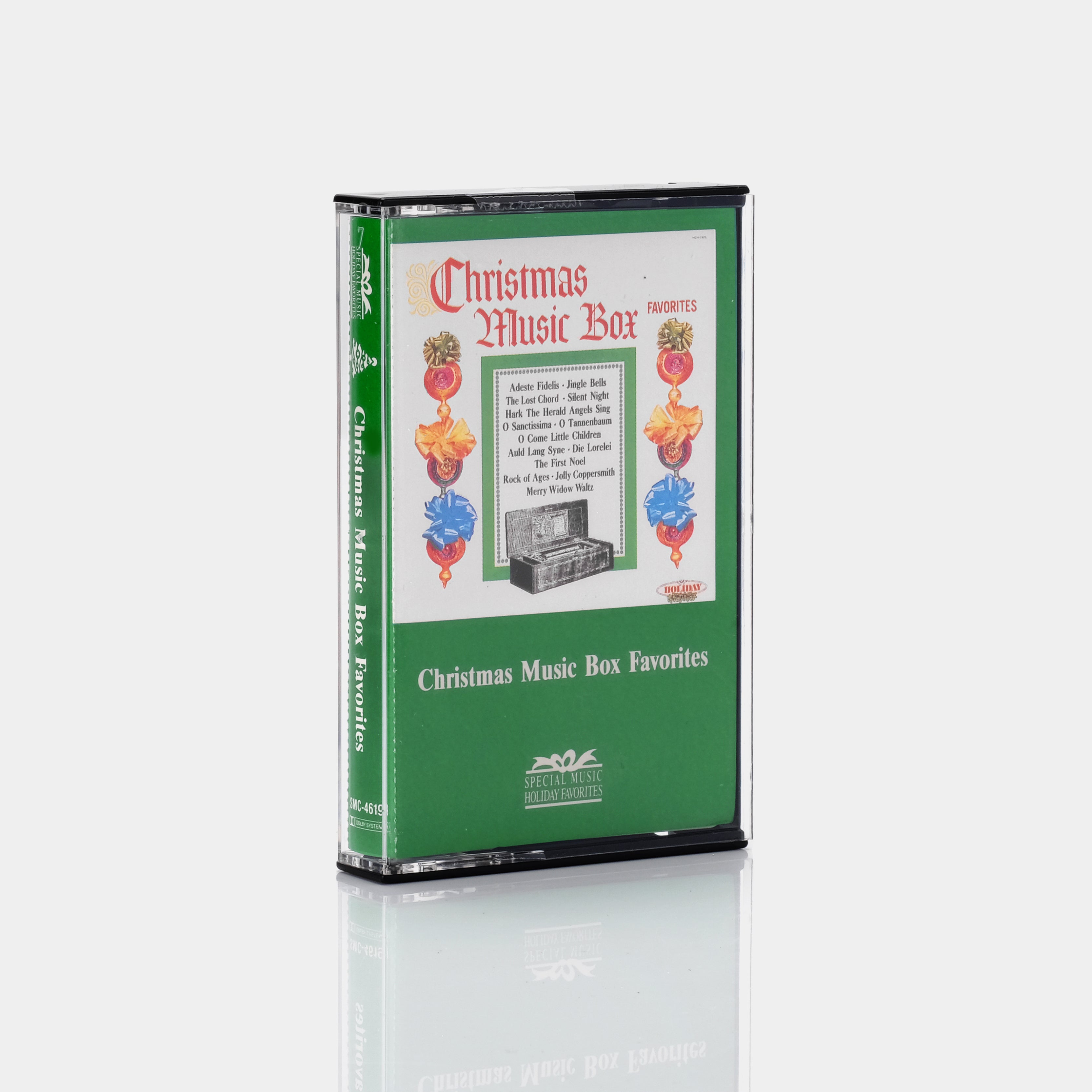Best Christmas Music Box Favorites Cassette Tape - Holiday Nostalgic Gift & Home Decor for Festive Season