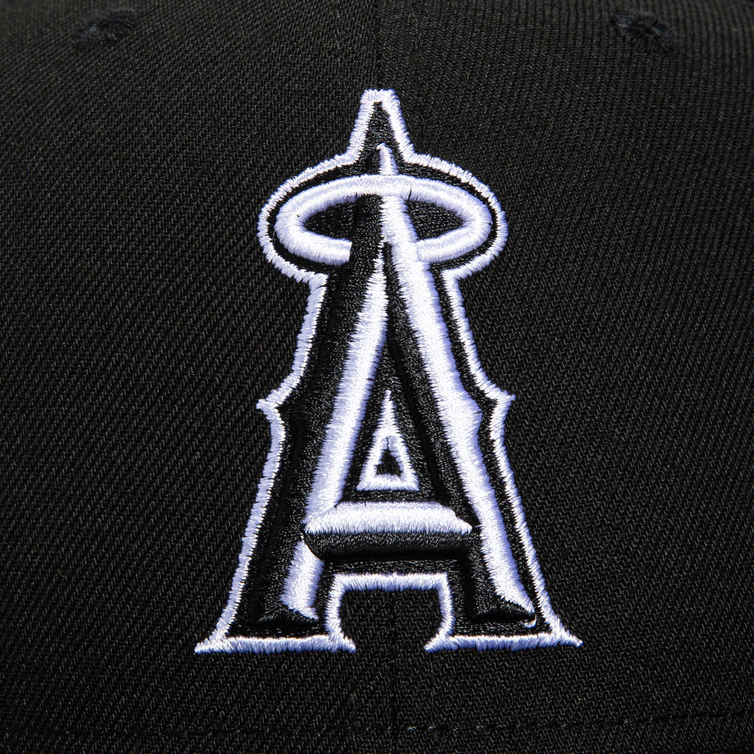 New Era 9Fifty MLB Basic Los Angeles Angels Snapback Hat - Black & White Adjustable Baseball Cap for Men & Women | Perfect for Sports Fans, Casual Wear & Outdoor Activities