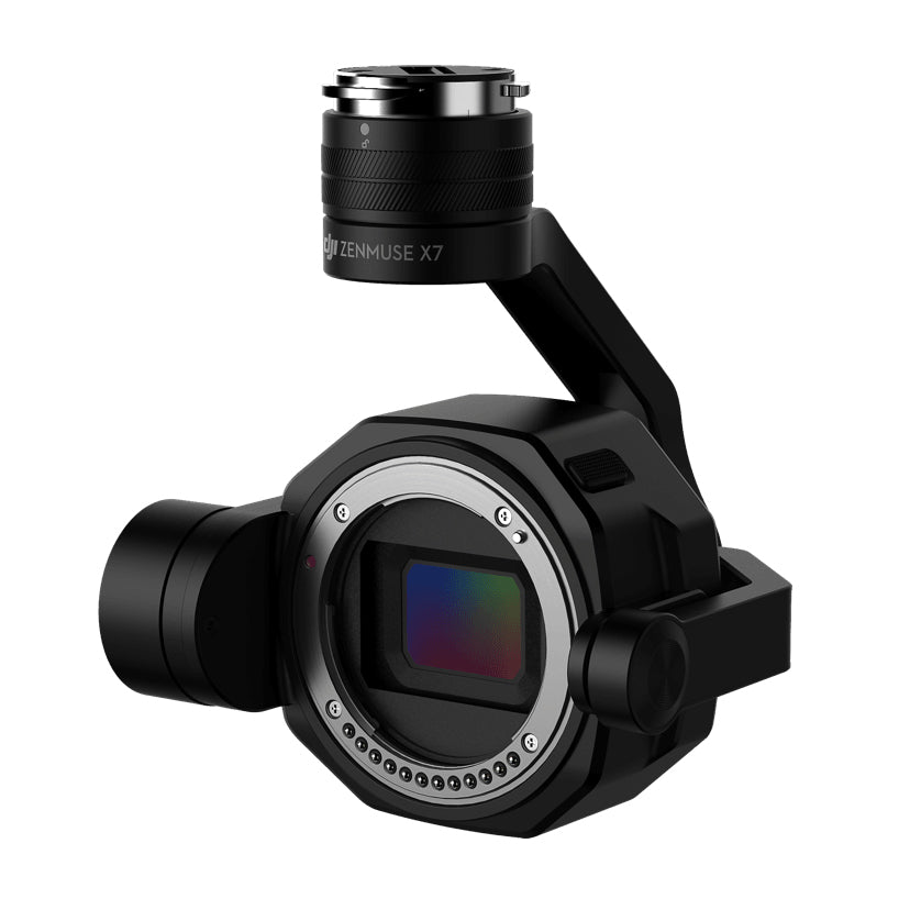 DJI Zenmuse X7 Professional Cinema Camera (No Lens Included) - 4K Super 35 Sensor, 14+ Stops Dynamic Range for Aerial Filmmaking & Commercial Photography
